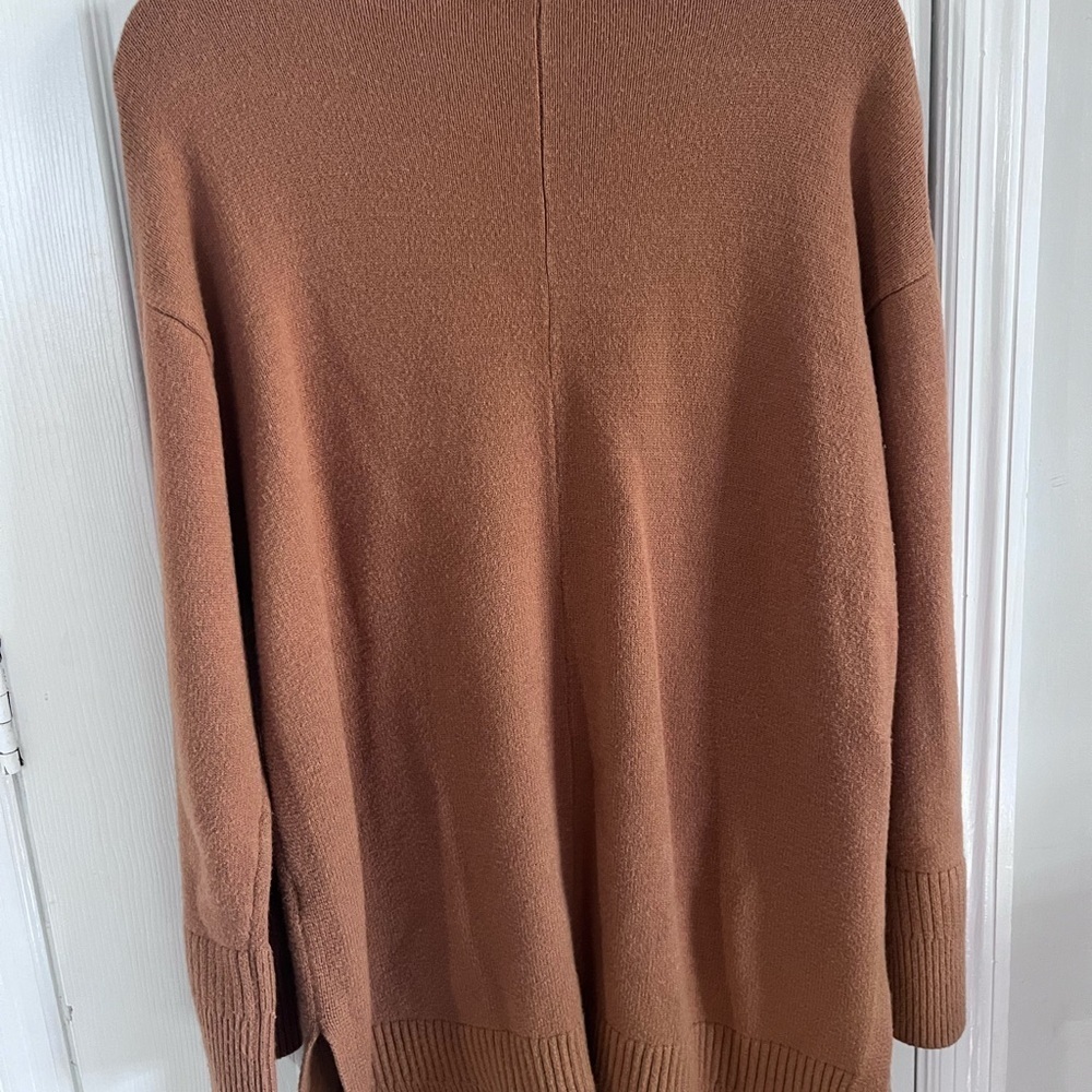 Moth Saskia Mock neck Womens Sweater soft cozy longline minimalist Anthropologie - Picture 5 of 7